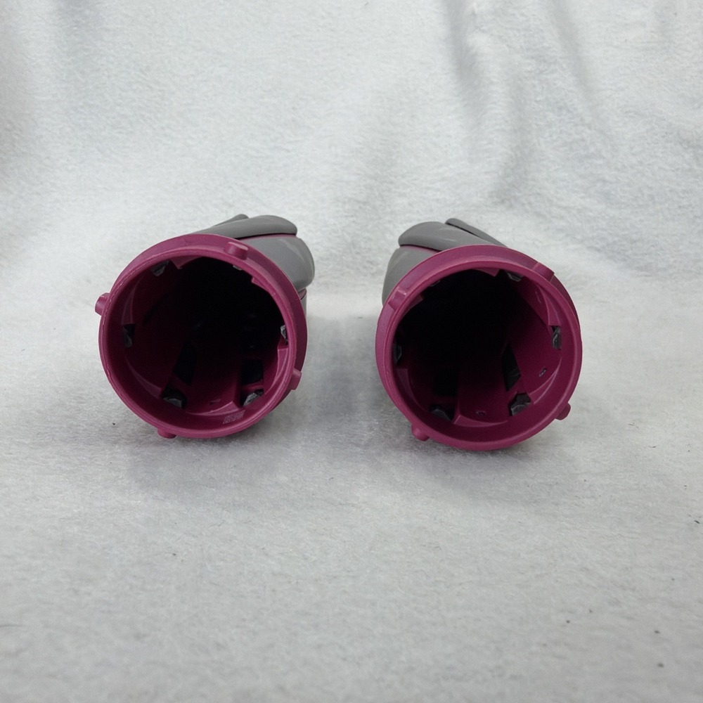 Dyson Airwrap Short Barrels 1.6" 2 Pack Hair Attachments Fuchsia LEFT/RIGHT - Picture 2 of 3